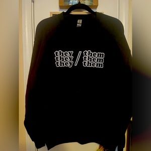 Non-binary pride sweatshirt